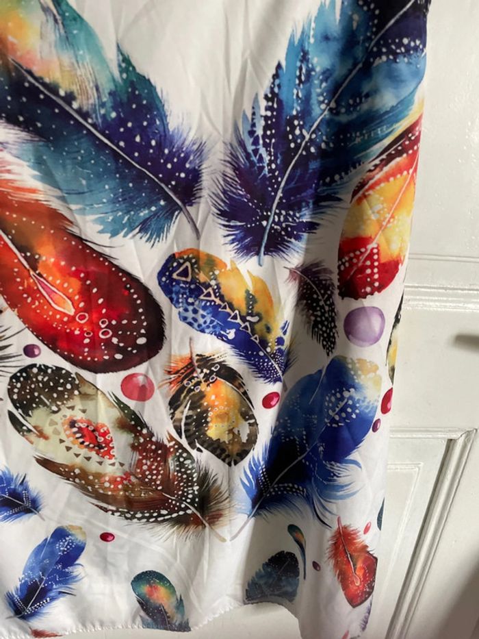 Robe tunique plumes tu - photo numéro 4