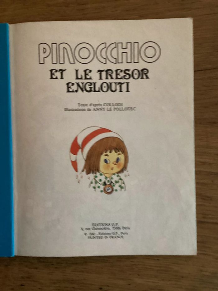 Livre « Pinocchio et le trésor englouti » - photo numéro 3