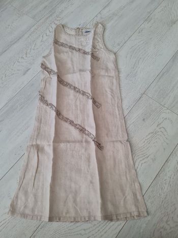 Robe longue "champêtre " 8 ans fille