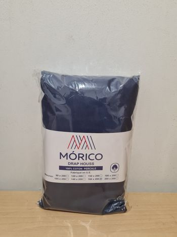 Drap housse 160×200 - 100% coton