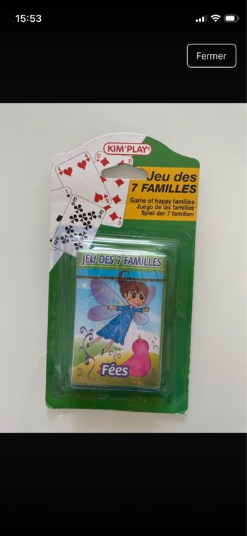 Jeu 7 familles