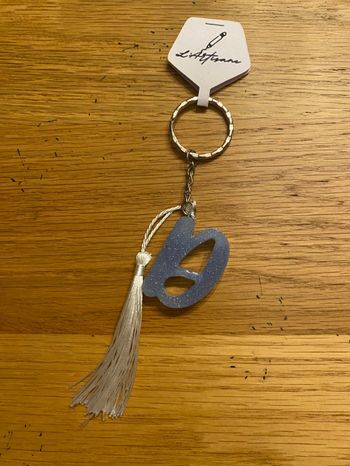 Porte clé Lettre d