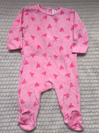 Pyjama en velours Tex 9 mois