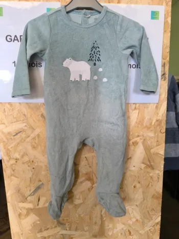 325218 pyjama vert garçon 18 mois orchestra