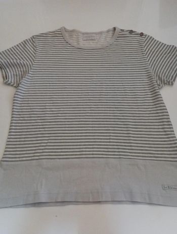 Tee shirt manches courtes femme Le Blé en Herbe taille M rétro vintage ancien