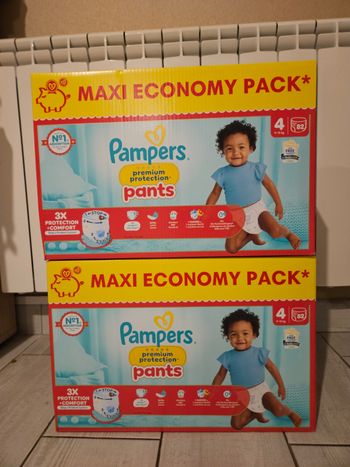 Pampers prenium protection pants taille 4