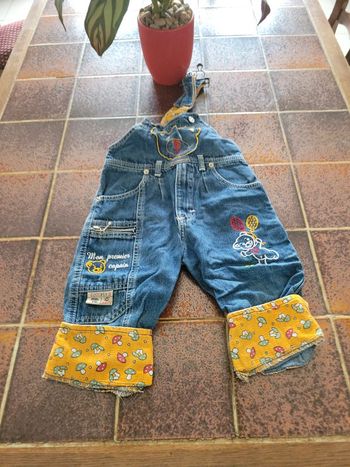 Salopette jean