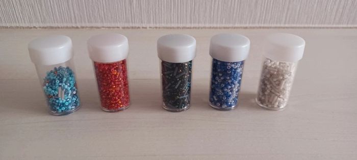 Lot de petites perles de rocailles - photo numéro 3