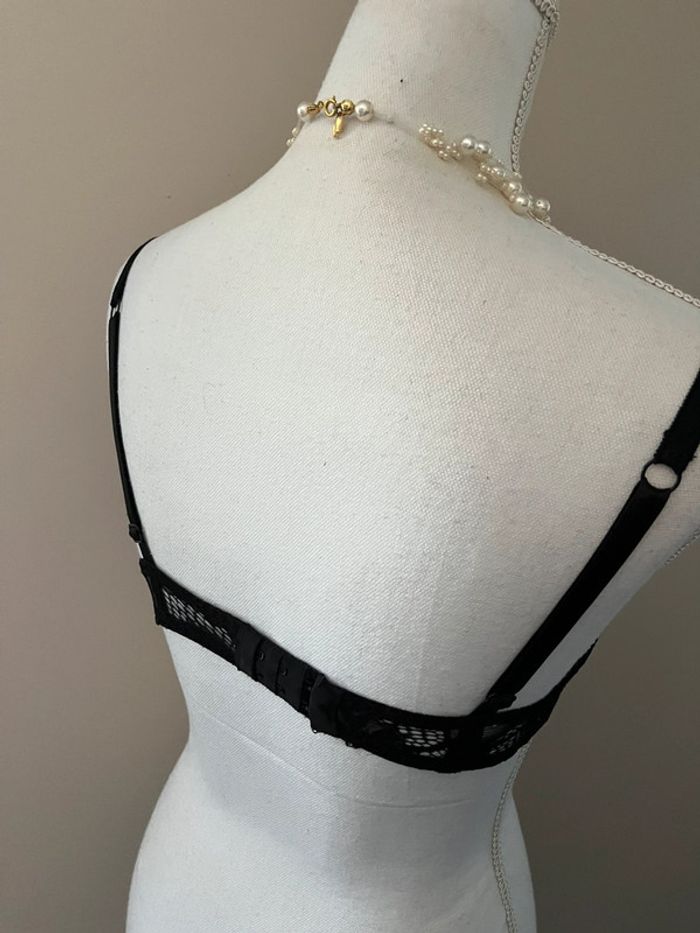Lingerie dentelle noire taille 36 bonnet A - photo numéro 7