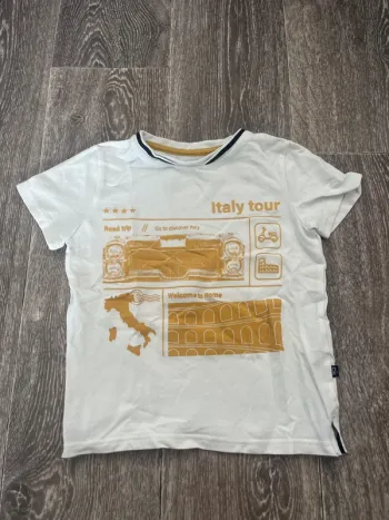 T shirt italie okaidi 3 ans neuf
