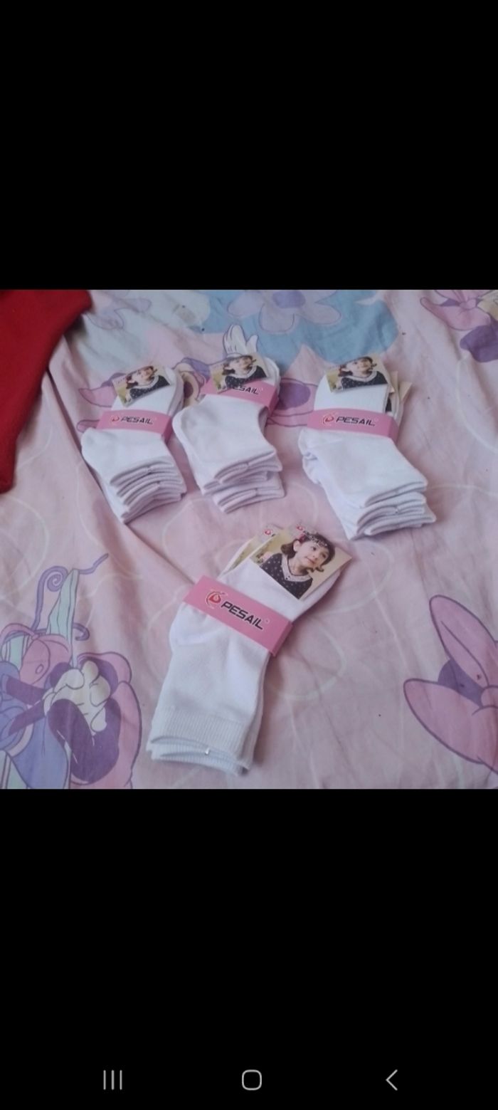 Lots de 16 chaussettes fille neuf