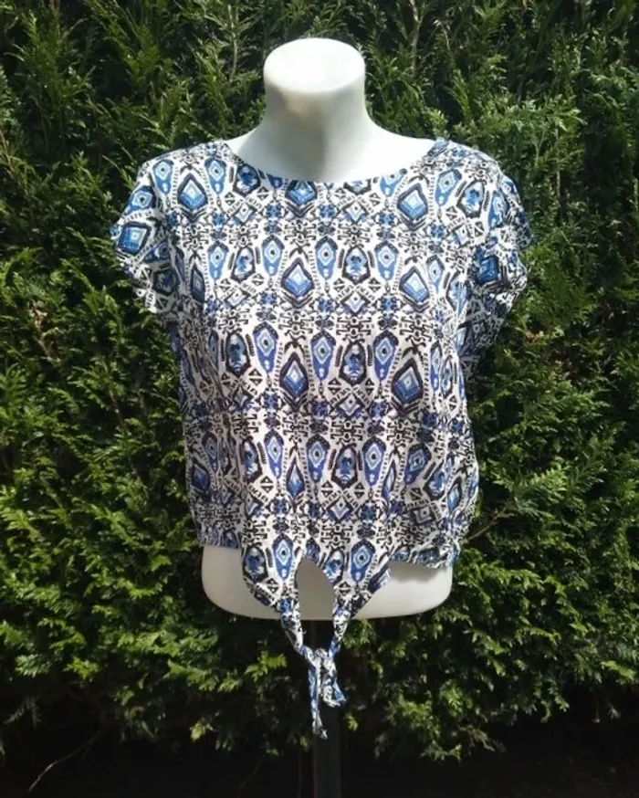 👕 Tunique fluide jennyfer 100% viscose - taille M -neuf sans étiquette