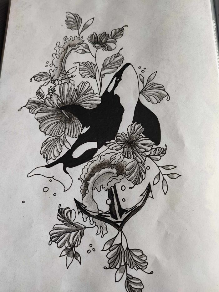 Portrait Tatouage Dessin Décoration - photo numéro 9