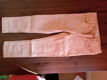 Pantalon skinny saumon