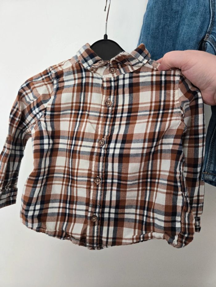 Ensemble chemise pull et jean / In extenso et TAO 12 mois 👦 - photo numéro 6