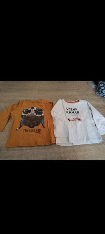 Lots 2 T-shirt manche longue