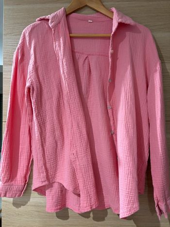 Chemise rose