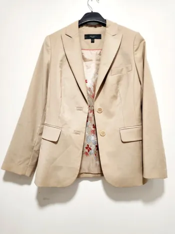 Blazer beige un jour ailleurs  34
