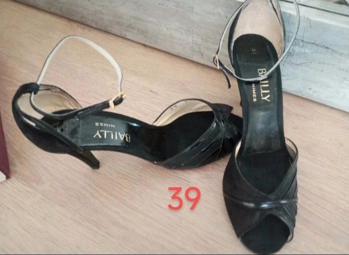 Sandales cuir talon femme 39 - photo numéro 2