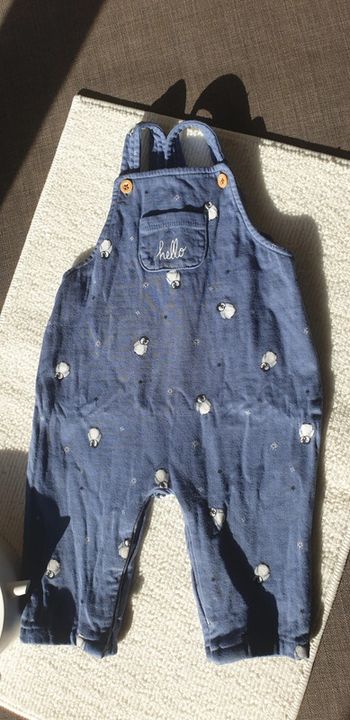 Salopette pingouin 6 mois