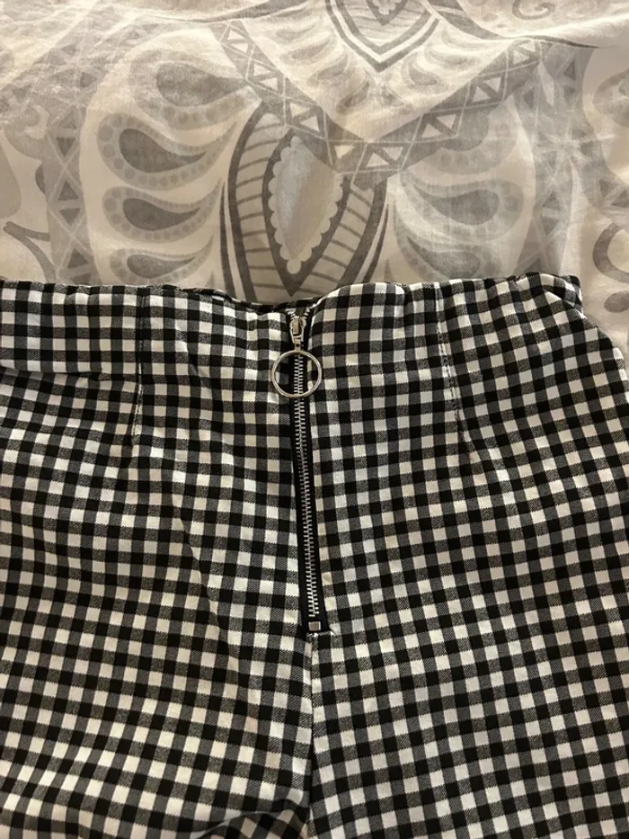 Pantalon style legging à carreaux - photo numéro 5