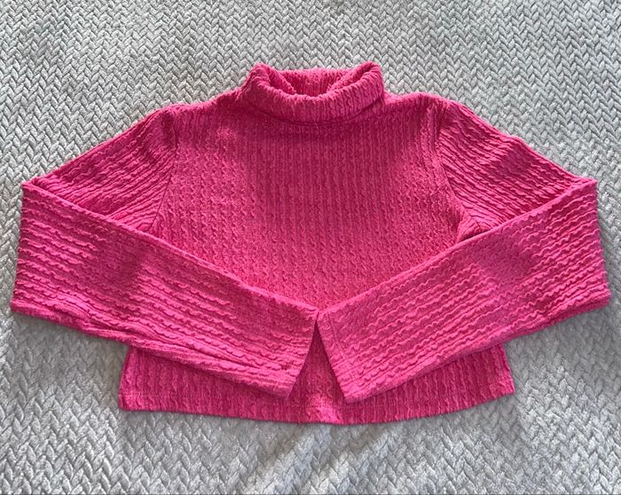 Pull rose fuchsia - photo numéro 2