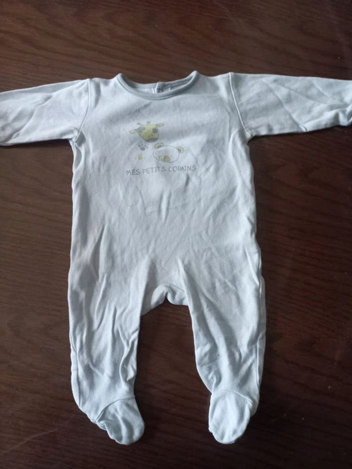 Pyjama "mes petits copains " coton 6 mois