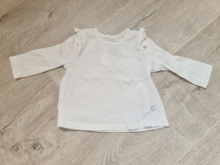 Tee-shirt manches longues pois dorés Petit bateau - photo numéro 1