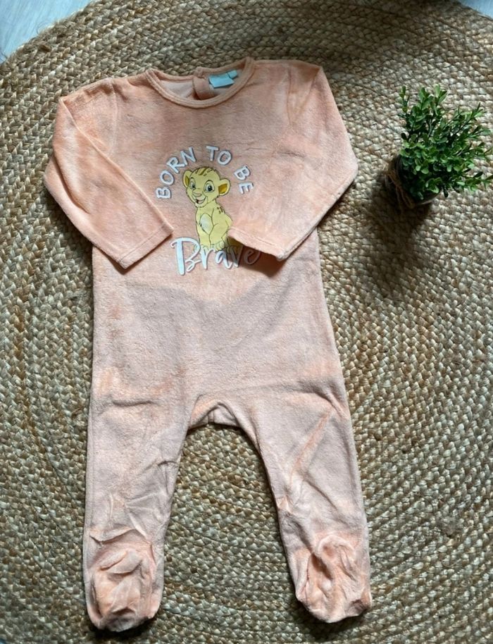 Pyjama 23 mois roi lion simba disney
