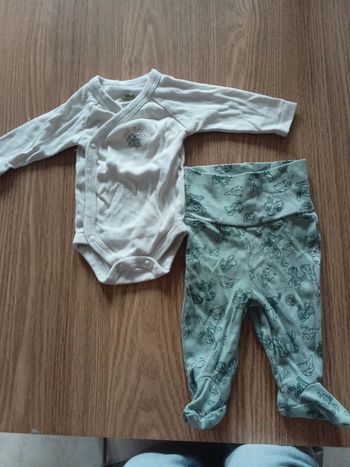 Ensemble kiabi 1 mois mixte