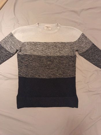 Pull hiver rayures S