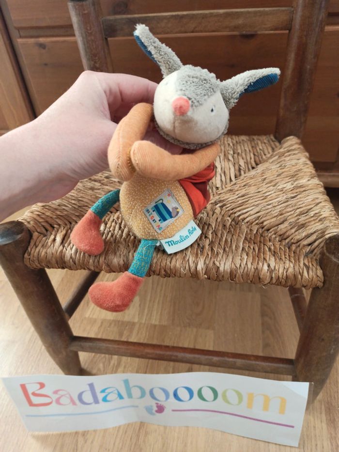 Hochet chien vibreur moulin roty les zig zag tbe - photo numéro 4