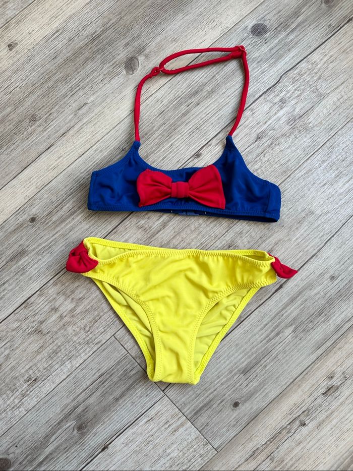 Maillot de bain 2 pièces Calzedonia blanche neige 3 ans - photo numéro 2
