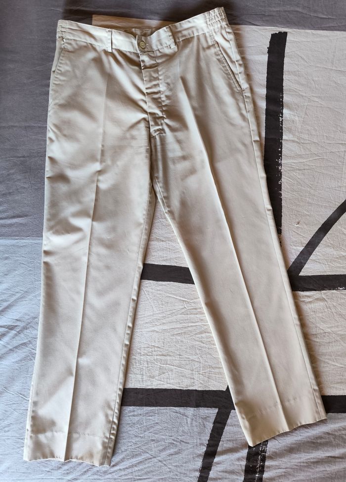 Pantalon homme beige été