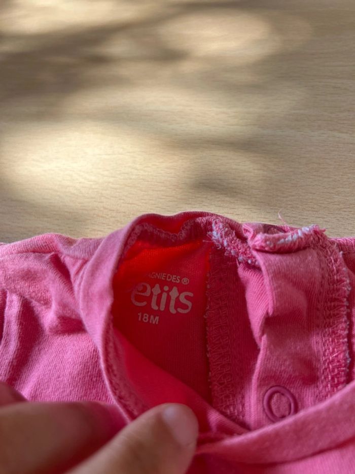 T-shirt rose jungle - photo numéro 2