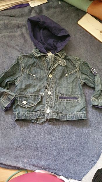 Veste blouson en jeans Confetti 18 mois