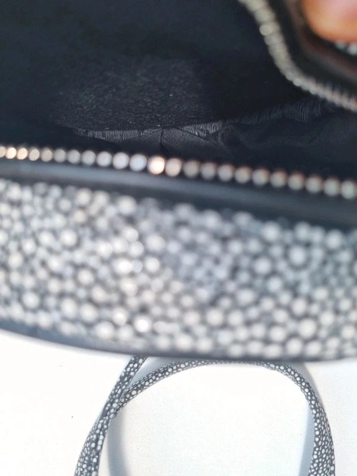 Sac pois noir et blanc bandoulière Asos neuf - photo numéro 5