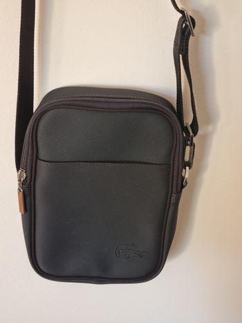 Sacoche Lacoste noir