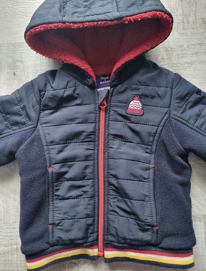 Doudoune chaude terre de marins 18 mois - photo numéro 2