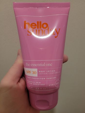 Lotion corporelle SPF30 Hello Sunday🏖