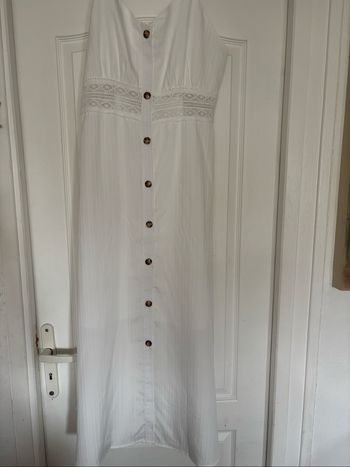 Robe longue blanche