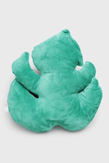 coussin forme de feuille de monstera 40 cm