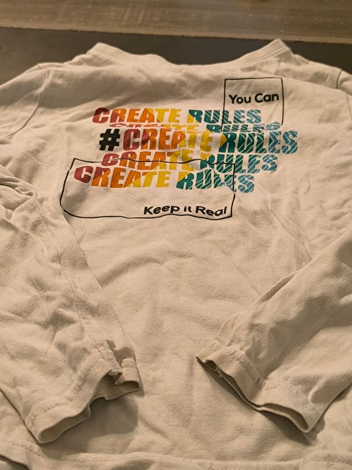 Tee shirt manches longues 5 ans