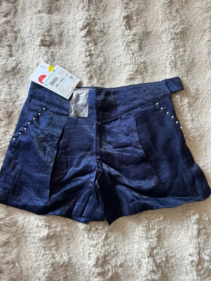 Short habillé fille 8 ans