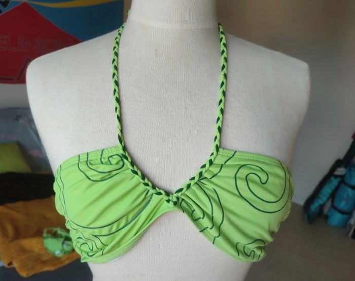 🇷🇪 Maillot de bain vert anis L'effet pei 38 - photo numéro 3