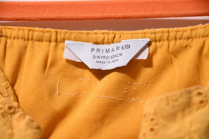 Robe moutarde 3-4ans Primark - photo numéro 6