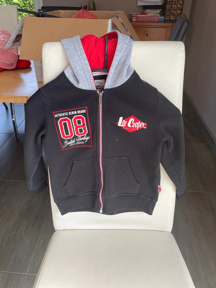 Gilet zippé, Marques, Lee Cooper, taille six ans