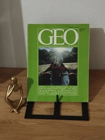 Première édition revue Géo Mars 1979