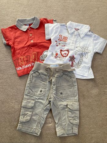 Ensemble garçon 3 mois