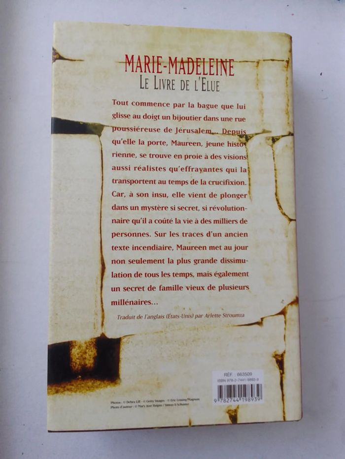 Kathleen McGowan - Marie Madeleine Le livre de l'élue - photo numéro 2